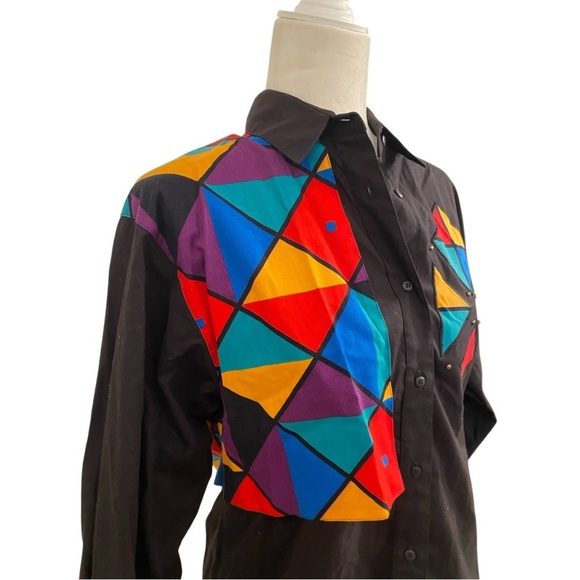 Wrangler Womens Vintage 80s Rodeo Performance Shirt - Picture 2 of 8